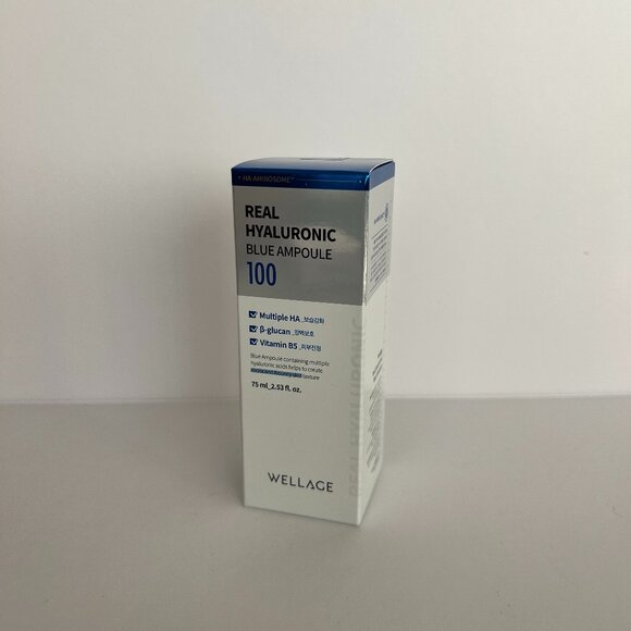 WELLAGE Real Hyaluronic Blue Ampoule 100 | 75ml - Picture 1 of 1